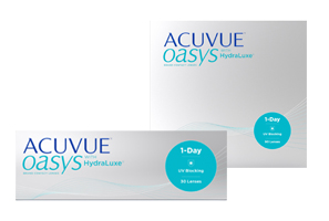 ACUVUE OASYS® 1-DAY WITH HYDRALUXE™ TECHNOLOGY